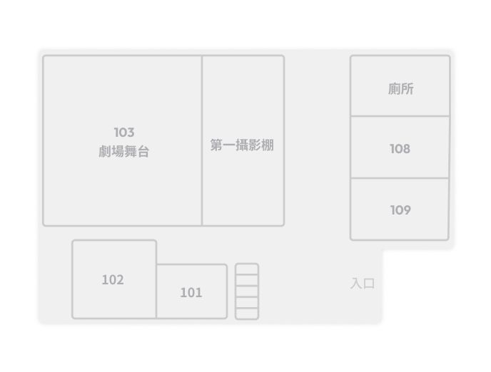 傳播院館 1F 平面圖